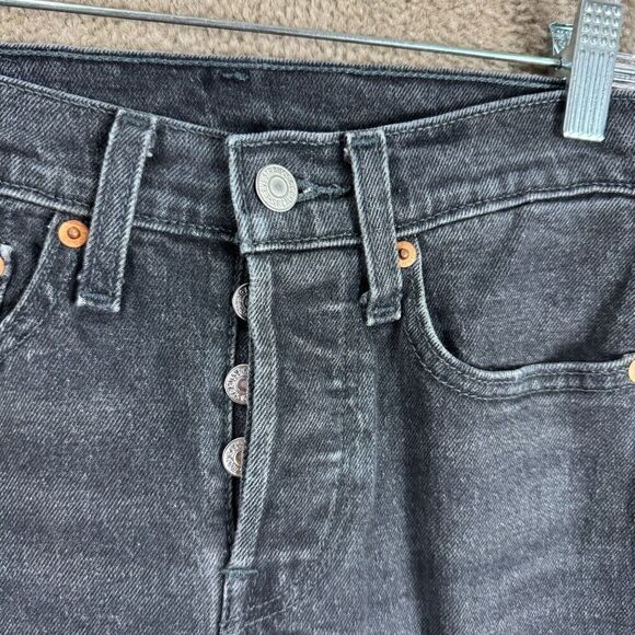 Levi's Strauss Wedgie Jeans Womens Size 24 Bite My Dust Icon Fit Denim High Rise - Picture 5 of 13